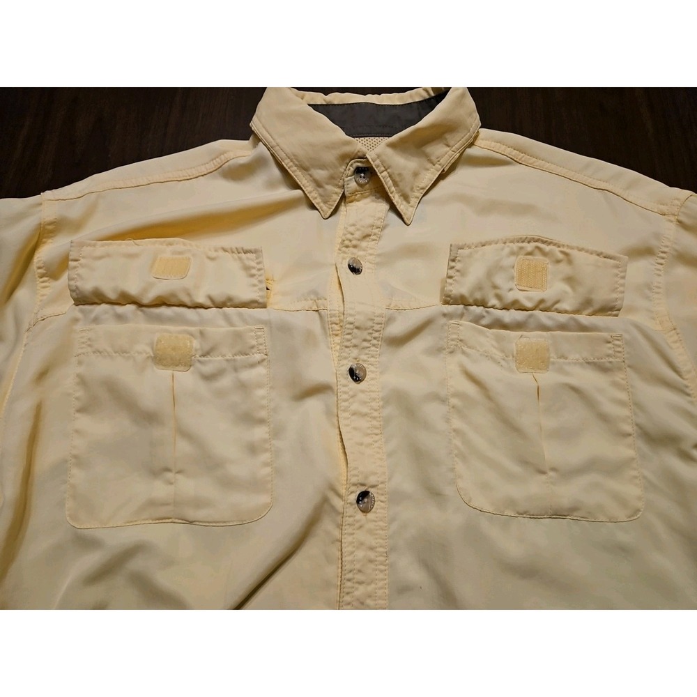 Dakota Grizzly Nylon Vented‎ Long Sleeve Mens Shirt Large - Picture 3 of 14